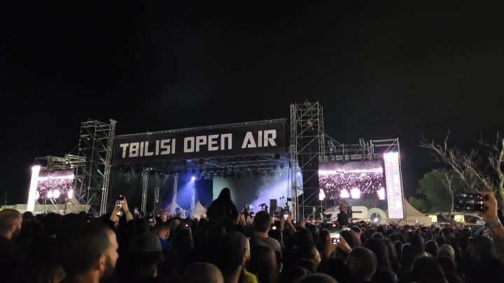 Festiwal muzyczny Open Air 2022 w Gruzji